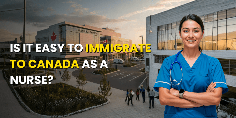 Is it easy to immigrate to Canada as a nurse?